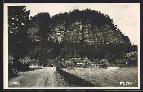 AK Oybin, Blick auf den Hochwald