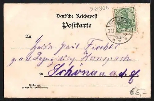 AK Zittau, Panorama vom Kummersberge