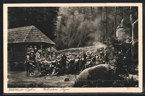 AK Oybin, Waldtheater, Wallensteins Lager