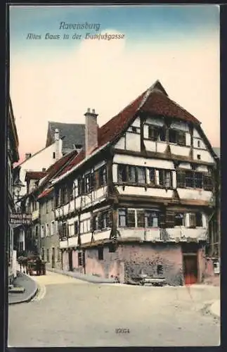 AK Ravensburg / Württ., Altes Haus in der Humpisgasse