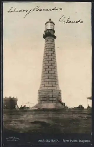 AK Mar del Plata, Faro Punta Mogotes