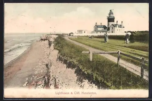 AK Hunstanton, Lighthouse & Cliff