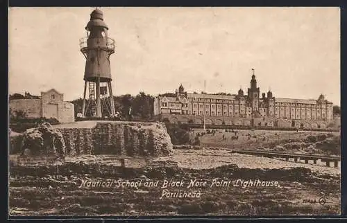 AK Portishead, Nautical School and Black Nore Point Lighthouse