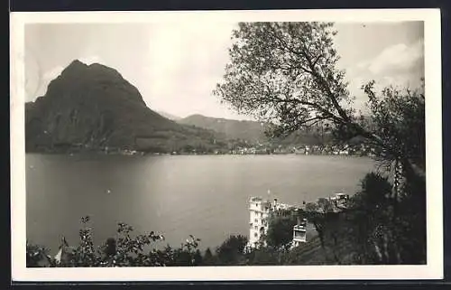 AK Lugano, Paradiso, Hotel Müller u. Castagnola