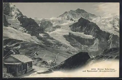 AK Kleine Scheidegg, Restaurant Grindelwaldblick