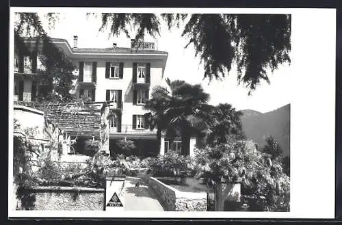 AK Lugano-Castagnola, Carlton Hotel-Villa Moritz