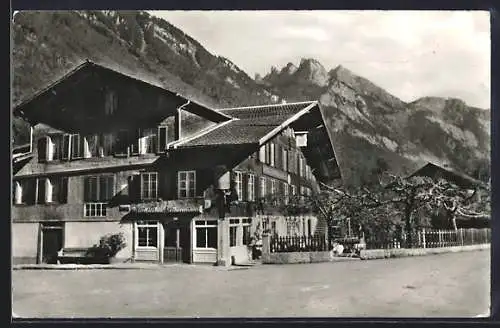 AK Zweilütschinen bei Interlaken, Hotel & Pension Bären