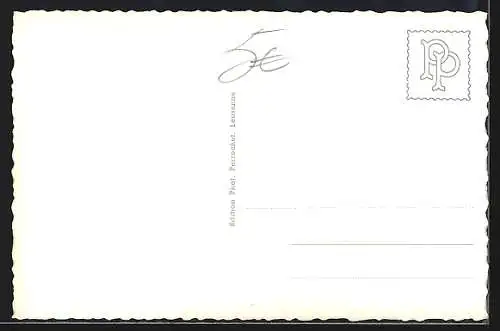 AK Montana, Strassenpartie mit Kirche