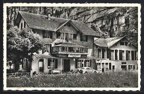 AK Brienzwiler, Gasthof Balmhof von Fam. Müller-Urfer