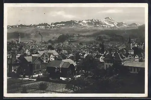 AK Flawil, Teilansicht mit Sänits