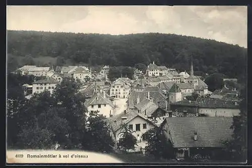 AK Romainmôtier, Panorama à vol d`oiseau