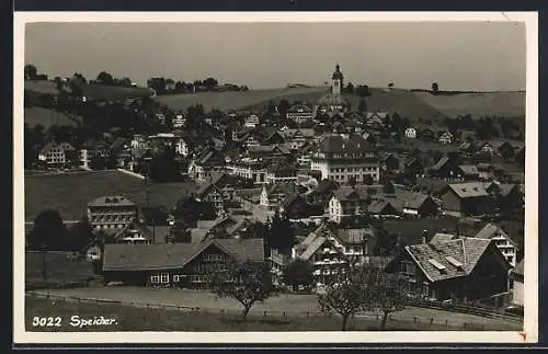 AK Speicher, Teilansicht mit Kirche
