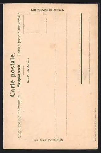 AK Rigi-Kulm, Panorama mit Hotel, Berner-Oberland