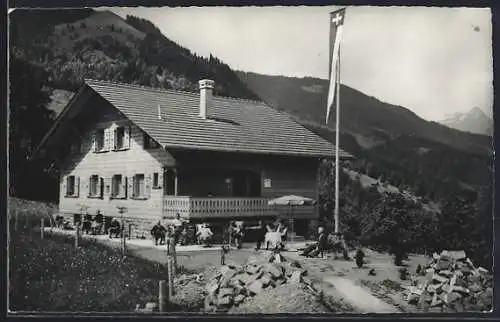 AK Meielisalp /Leissigen am Thunersee, Ferienheim Meielisalp der Pilgermission St. Chrischona