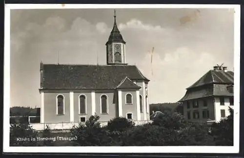 AK Homburg /Thurgau, Blick auf Kirche