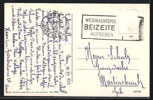 AK Bern, Historisches Museum, Frontansicht mit Strassenbahn