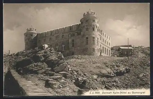 AK Zermatt, Kulm Hotel au Gornergrat