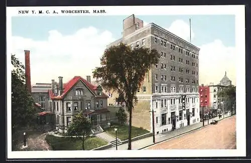 AK Worcester, MA, New Y. M. C. A. Building
