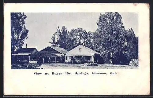 AK Hot Springs, CA, View at Boyes