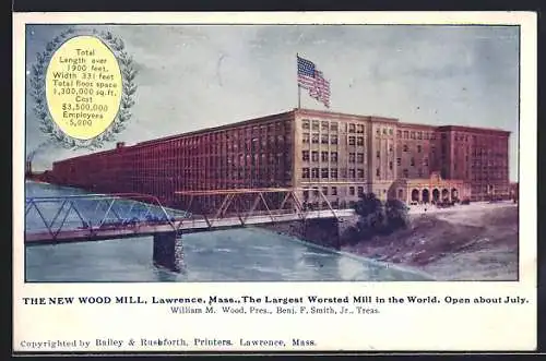 AK Lawrence, The New Wood Mill