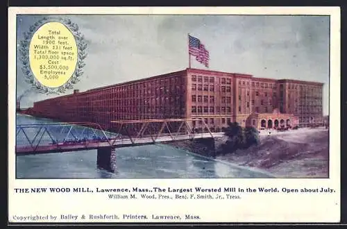 AK Lawrence, The New Wood Mill