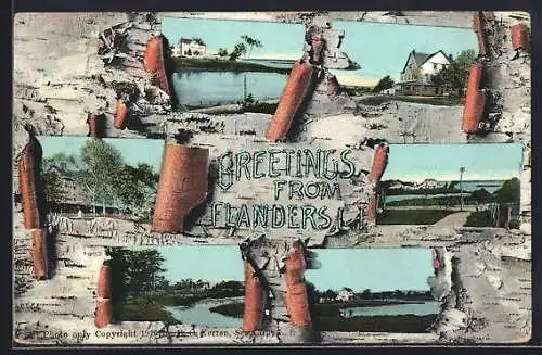 AK Flanders, LA, Views of houses and waterways