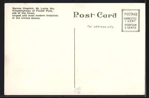 AK St. Louis, MO, Barnes Hospital