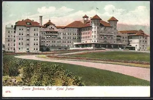 AK Santa Barbara, CA, Hotel Potter, total view