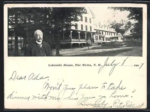 AK The Weirs, NH, Lakeside House