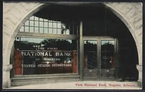 AK Nogales, AZ, First National Bank, United States Depositary
