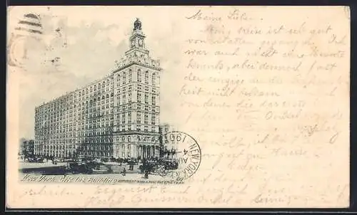 AK New York, NY, Life Ins. Building