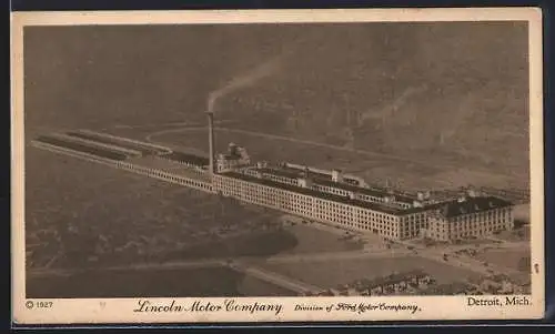 AK Detroit, MI, Lincoln Motor Company, Division of Ford Motor Company