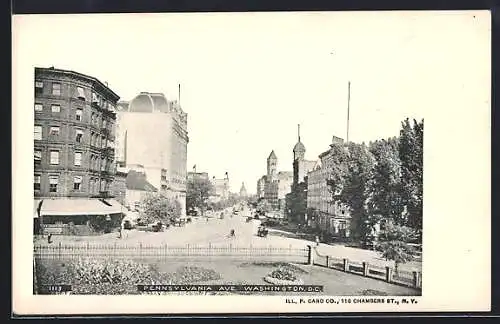 AK Washington D.C., Pennsylvania Ave., street scene