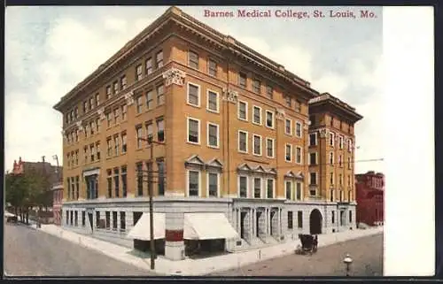 AK St. Louis, MO, Barnes Medical College