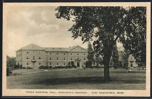 AK East Northfield, MA, Gould Memorial Hall