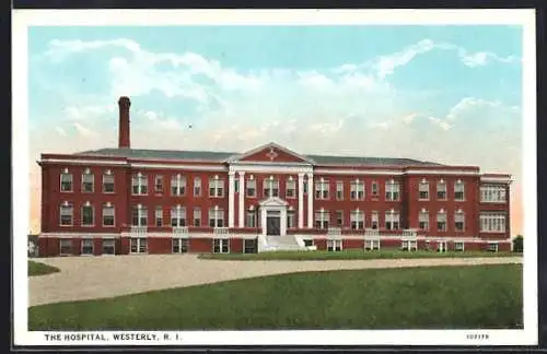 AK Westerly, RI, The Hospital, total view