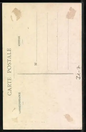 AK En Bretagne, Bretonen in Tracht beim Musizieren