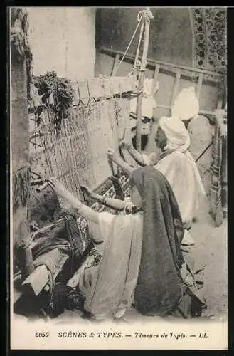 AK Tisseurs de Tapis, arabischer Handwerker