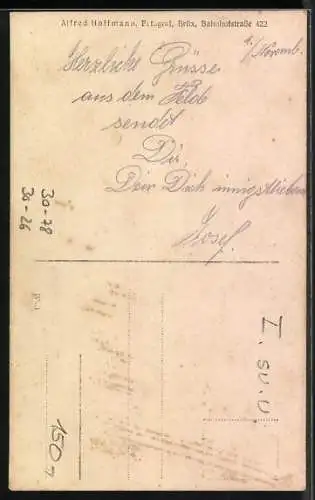 Foto-AK Österreichischer Soldat mit Orden
