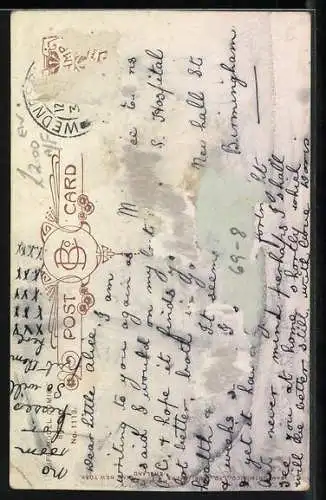 AK King mit Zahnschmerzen, I wish I had teeth like yours, auntie Why, dear? Cos I could take them out when...