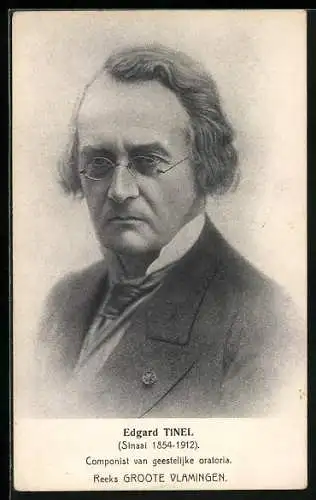 AK Edgard Tinel, Componist van geestelijke oratoria
