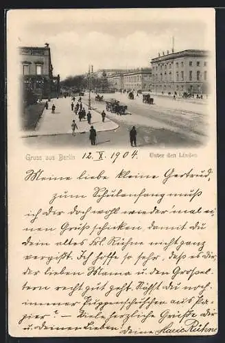 AK Berlin, Unter den Linden