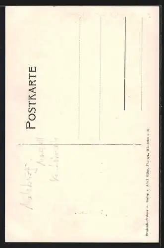 AK Marzell /Baden, Frauenheilstätte Luisenheim, Doktorhaus