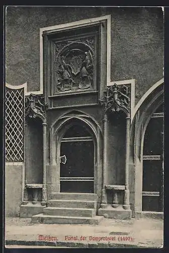 AK Meissen, Portal der Domprobstei
