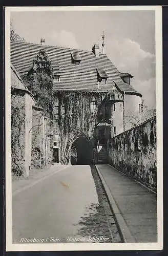 AK Altenburg i. Thür., Hinteres Schlosstor
