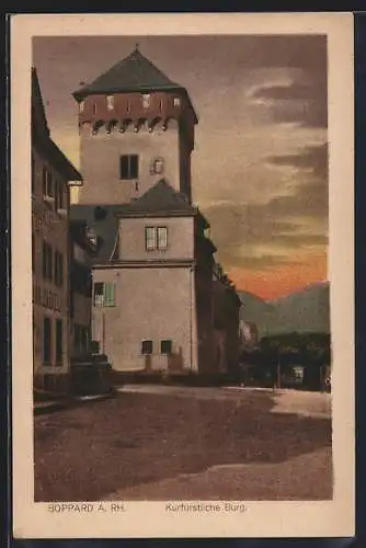AK Boppard a. Rh., Kurfürstliche Burg