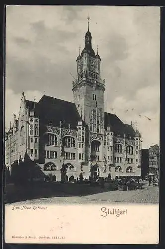AK Stuttgart, Neues Rathaus