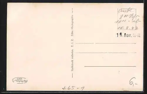 AK Zittau, Bahnhof mit Reisenden