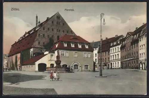 AK Zittau, Partie am Marstall