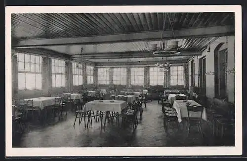 AK Jonsdorf, Speiseraum Hotel Gondelfahrt